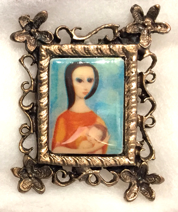 Mother and Child II pendant