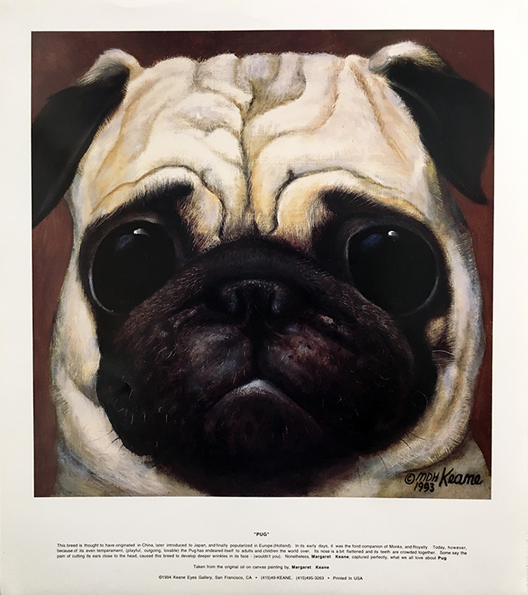 pug poster