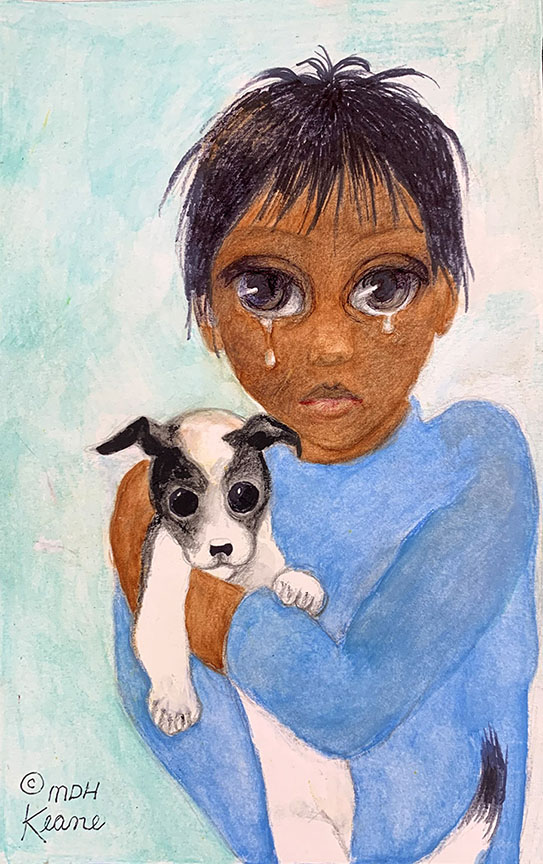 boy and dog
